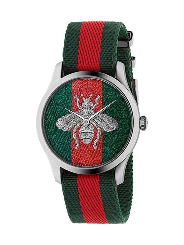 G Timeless Bee Quartz Nato Watch - GUCCI - BALAAN 2