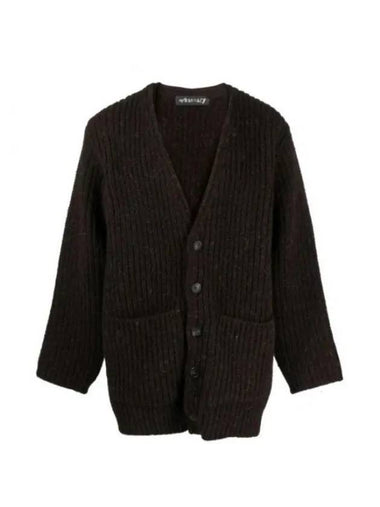 Colossal Albion Wool Cardigan Black - OUR LEGACY - BALAAN 1