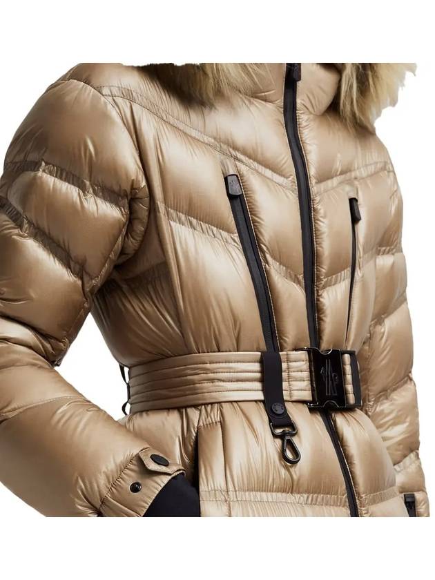 Women s Bernins Down Ski Padded Camel Beige - MONCLER - BALAAN 6