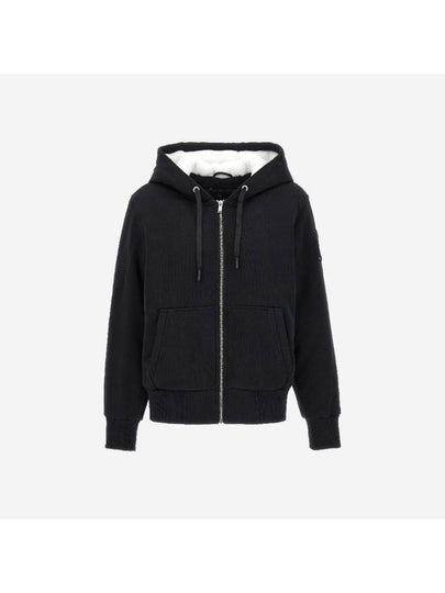 Classic Bunny 2 Zip Up Hoodie White Lining Black - MOOSE KNUCKLES - BALAAN 2