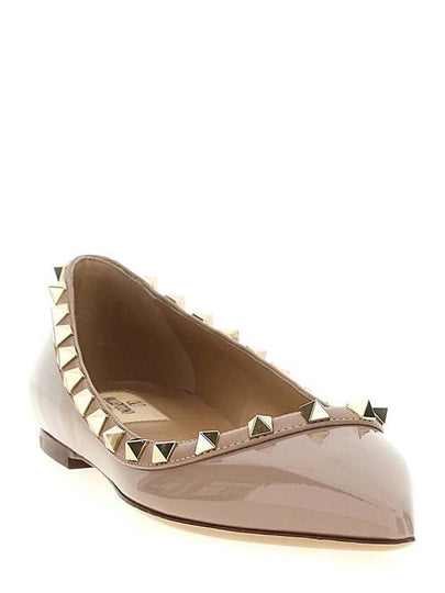 Valentino Garavani Valentino Garavani 'Ruckstud' Ballet Flats - VALENTINO - BALAAN 2