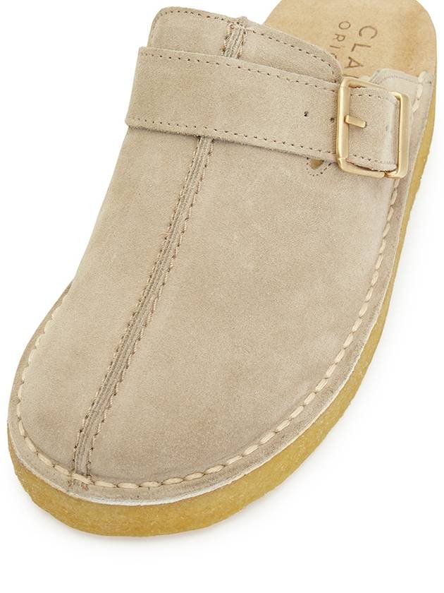 Original Trek Suede Mules Sand - CLARKS - BALAAN 8