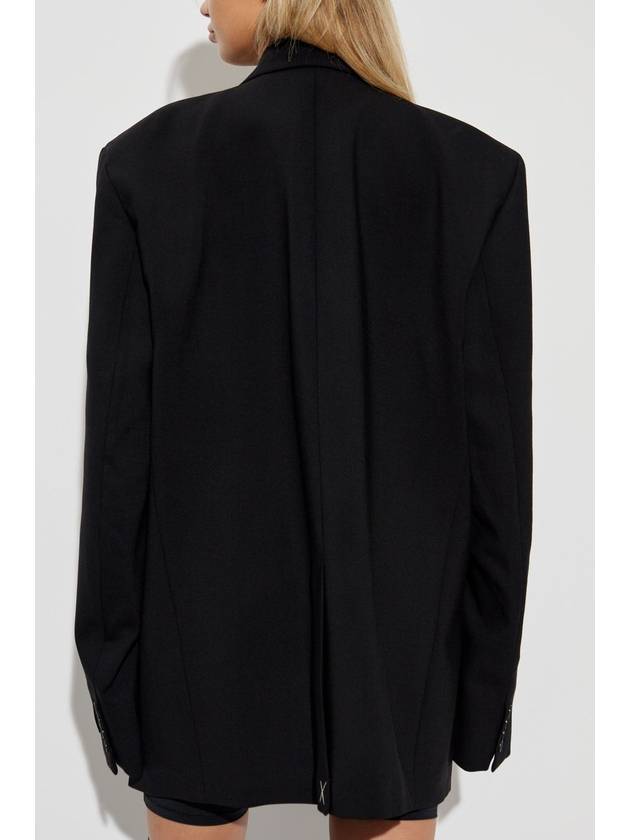 VETEMENTS Wool Blazer, Women's, Black - VETEMENTS - BALAAN 4