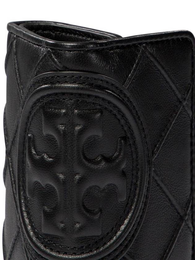 Fleming Small Half Wallet Black - TORY BURCH - BALAAN 5