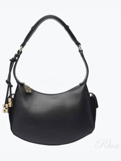 Swing Shoulder Bag Black - GANNI - BALAAN 2