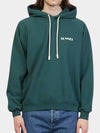 Hood Unisex Mini Logo Hoodie Dark Green SNF1XF01AP - SUNNEI - BALAAN 1
