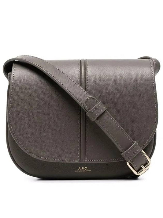 Betty Saffiano Cross Bag Gray - A.P.C. - BALAAN 2