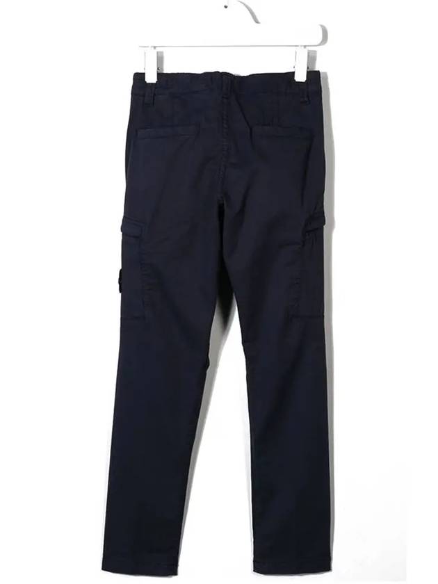 Kids Waffen Patch Cargo Pants Navy 711630111 V0020 - STONE ISLAND - BALAAN 3