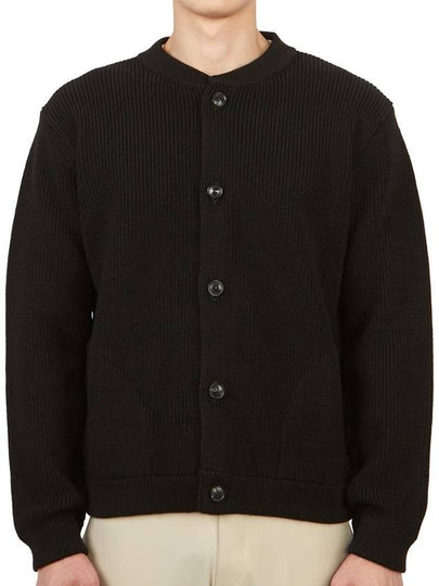 Skipper Wool Cardigan Black - ANDERSEN-ANDERSEN - BALAAN 2