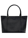 Microguccissima GG Leather Tote Bag Black - GUCCI - BALAAN 2