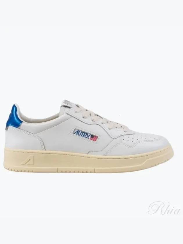 Men's Medalist Leather Low Top Sneakers White - AUTRY - BALAAN 2