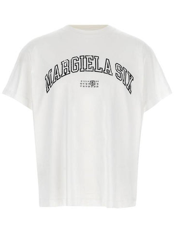 Mm6 Maison Margiela Logo T-Shirt - MAISON MARGIELA - BALAAN 1