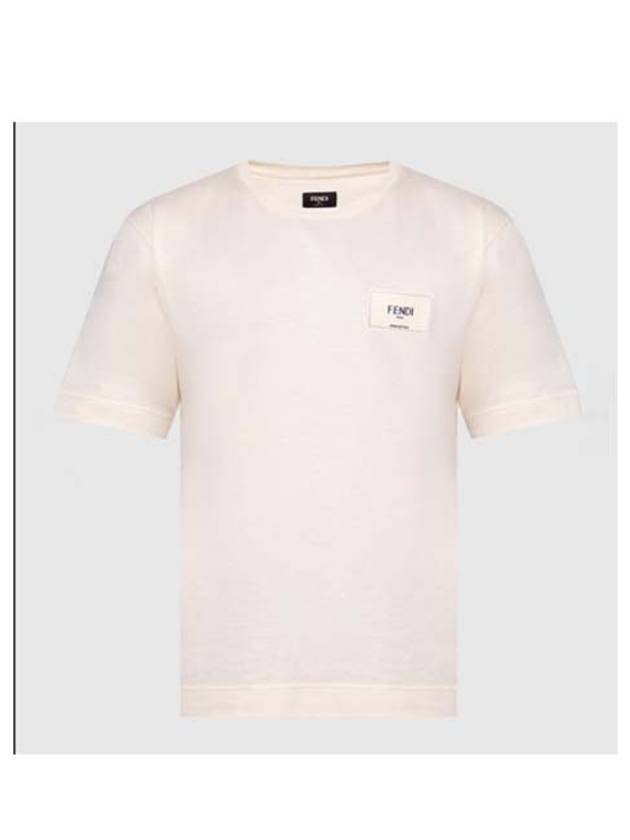 Men's Jersey Short Sleeve TShirt FY0936A9RL - FENDI - BALAAN 4