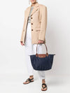 Le Pliage Original Medium Tote Bag Navy - LONGCHAMP - BALAAN 3