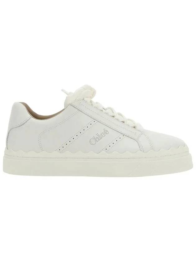 Lauren Low Top Sneakers White - CHLOE - BALAAN 3