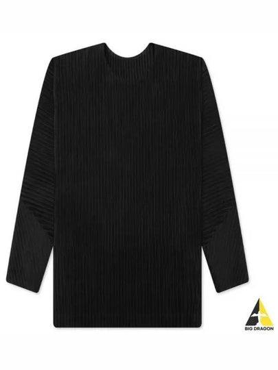 MC January Long Sleeve T-Shirt Black - ISSEY MIYAKE - BALAAN 2