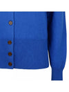 Bea Logo Cardigan Blue - VIVIENNE WESTWOOD - BALAAN 4