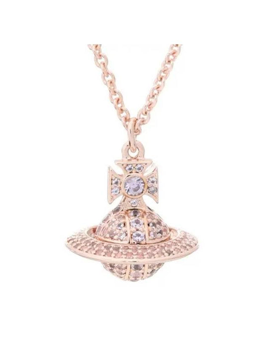 Women's Carmella Pendant Chain Necklace Rose Gold - VIVIENNE WESTWOOD - BALAAN 1