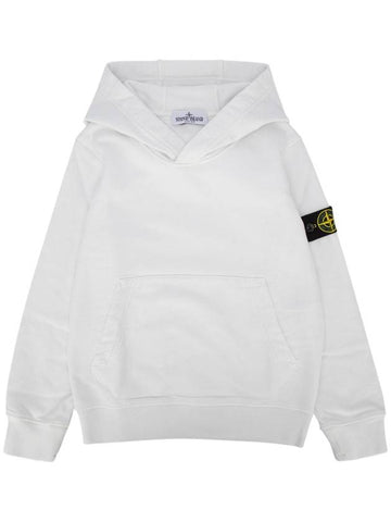 Compass Logo Patch Hoodie Ivory - STONE ISLAND - BALAAN 1