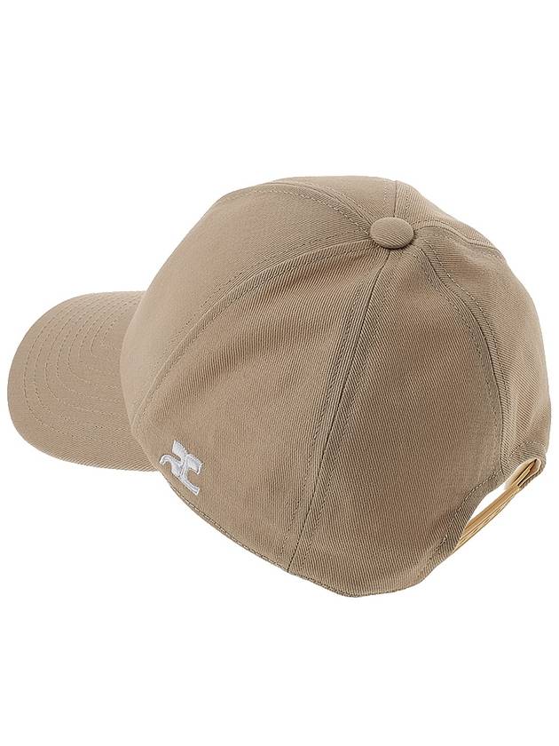 Courr ges Signature Logo Ball Cap 124ACT033C00024 1007 - COURREGES - BALAAN 3