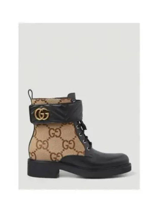 Double G-embellished ankle middle boots - GUCCI - BALAAN 2