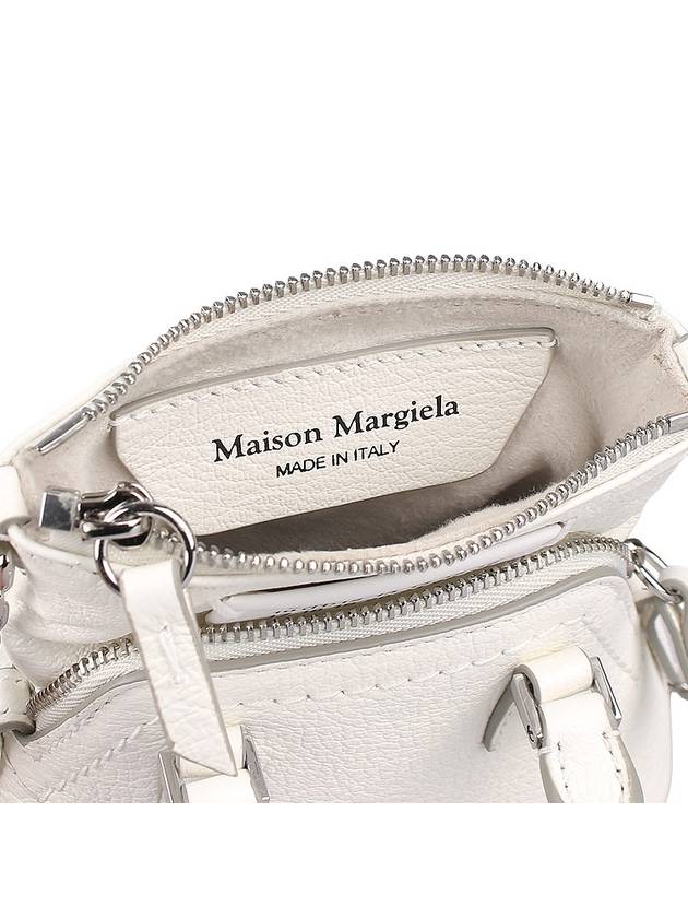 5AC Classic Baby Shoulder Bag White - MAISON MARGIELA - BALAAN 11