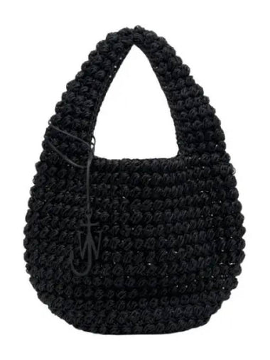 Large popcorn tote bag black - JW ANDERSON - BALAAN 1