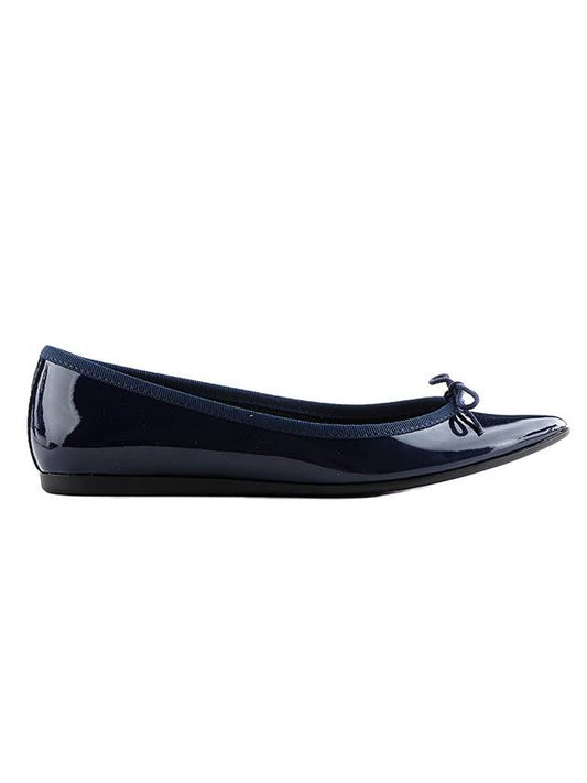 Women's Junon Calfskin Ballerinas Navy - REPETTO - BALAAN 1