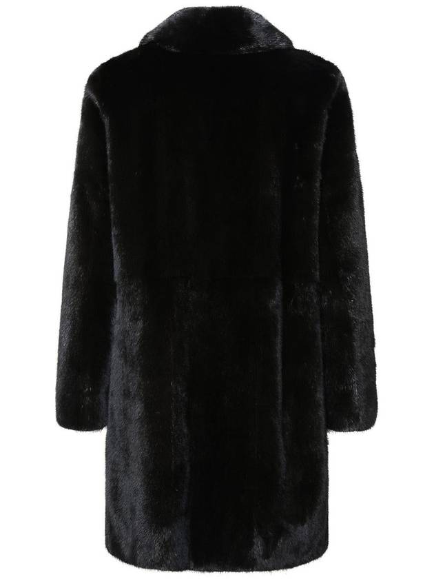 Blancha® Long Black Mink Fur - BLANCHA - BALAAN 3