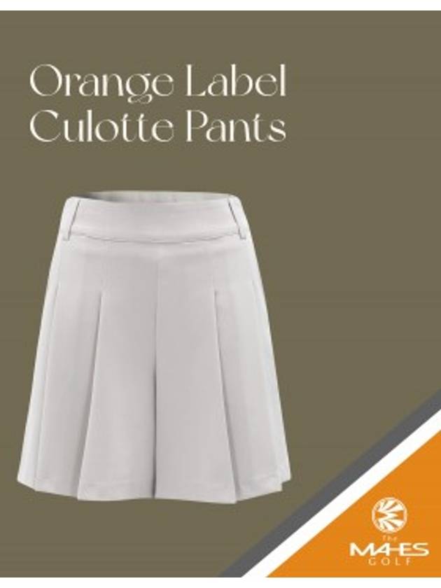 Skirt Shorts Orange Label Culottes Pants GHW4074 - MAHES - BALAAN 1