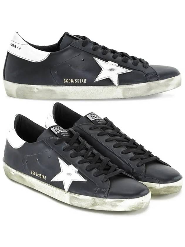 Superstar White Tab Sneakers Black - GOLDEN GOOSE - BALAAN 2