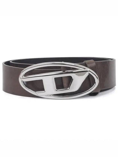 Logo buckle leather belt X08727PR666 - DIESEL - BALAAN 2