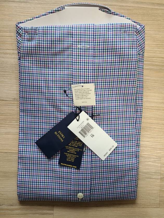 Custom fit gingham shirt - POLO RALPH LAUREN - BALAAN 5