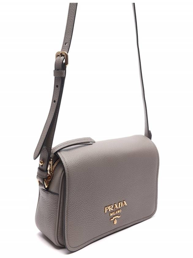 Vitello Phoenix Cross Bag Grey - PRADA - BALAAN 4