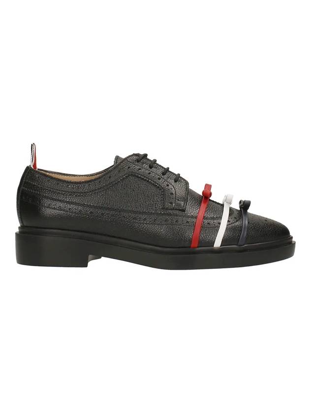 Bow Longwing Brogue Black - THOM BROWNE - BALAAN 1