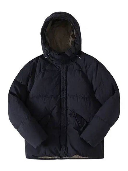 Arctic Hooded Down Short Padded Navy - TEN C - BALAAN 2