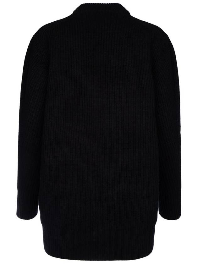 Orchid Intarsia Wool Sweater 758350Q1A6H - ALEXANDER MCQUEEN - BALAAN 4