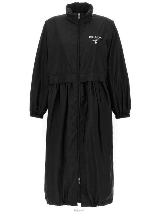 292113 S231 1WQ9 F0002 Re-Nylon Raincoat - PRADA - BALAAN 2