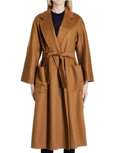 Ludmilla Tobacco Coat 2421016051600 003 - MAX MARA - BALAAN 1