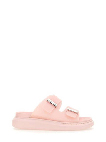 Logo Slippers Pink - ALEXANDER MCQUEEN - BALAAN 1