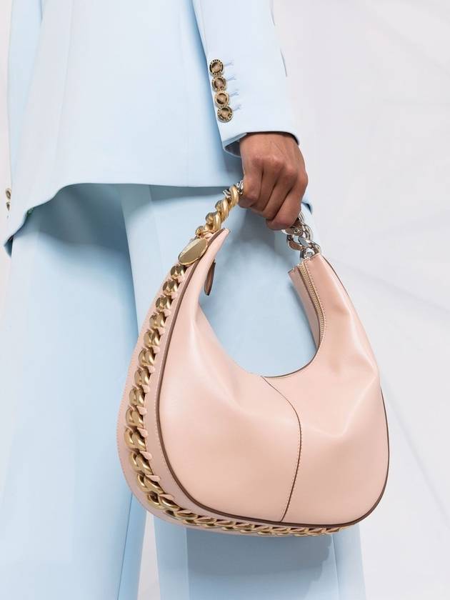 Frame Zipper Small Shoulder Bag Blush - STELLA MCCARTNEY - BALAAN 4