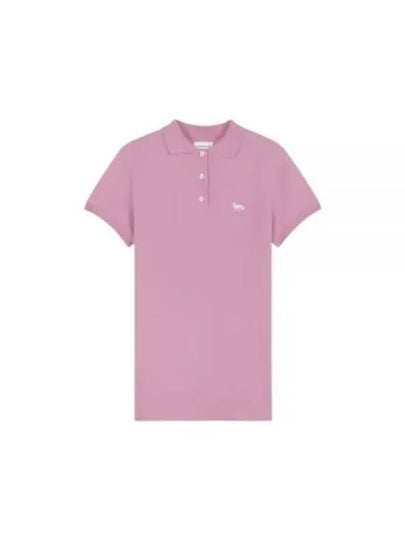 Baby Fox Patch Regular Polo Shirt Blossom - MAISON KITSUNE - BALAAN 2