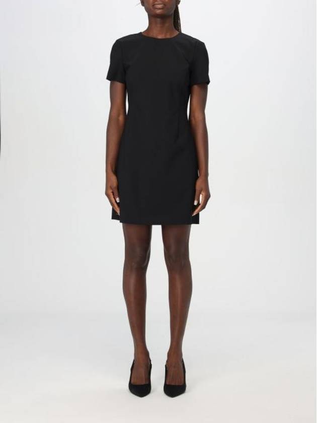 Women s Sheath Mini Short Sleeve Dress Black - THEORY - BALAAN 2