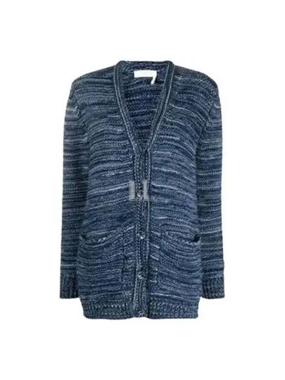 Cashmere Cardigan Blue - CHLOE - BALAAN 2