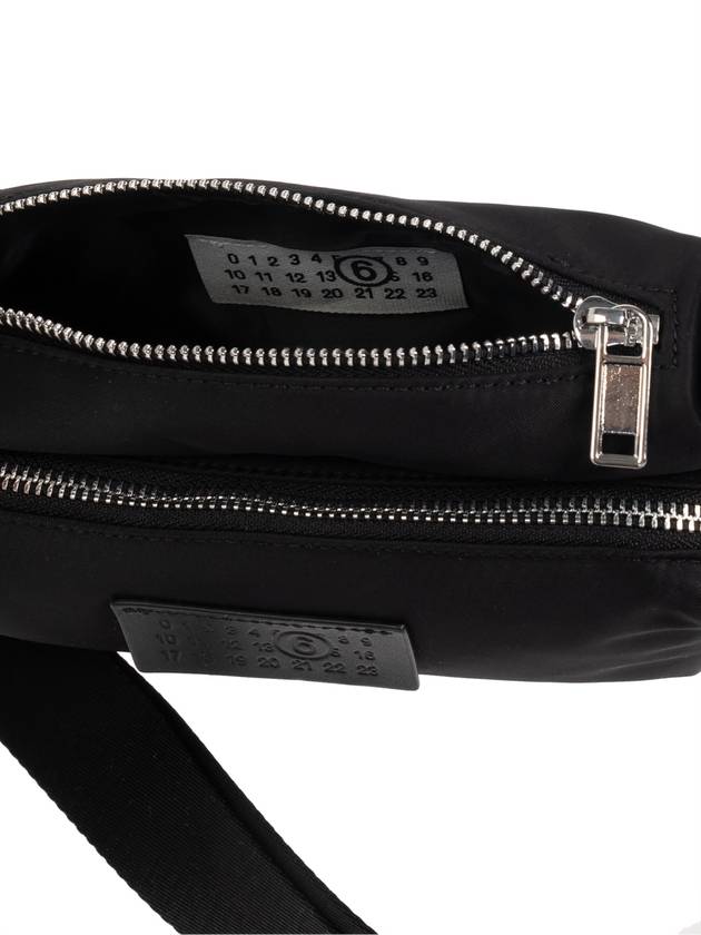 MM6 Maison Margiela Shoulder Bag With Logo, Men's, Black - MAISON MARGIELA - BALAAN 5