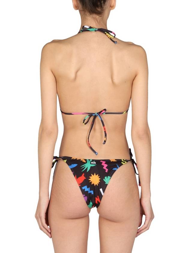 All-Over Print Bikini Bottom - MOSCHINO - BALAAN 6