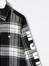 Kids Plate Check Shirt MS027902 200 - MSGM - BALAAN 4