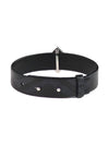 CD Diamond Canvas Silver Finish Brass Bracelet Black - DIOR - BALAAN 3