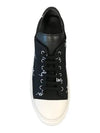 Skull Print Converse Low-Top Sneakers Black - ALEXANDER MCQUEEN - BALAAN 5