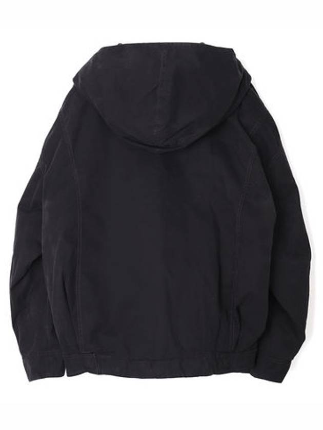 Oversized Hooded Jacket Black - LEMAIRE - BALAAN 2